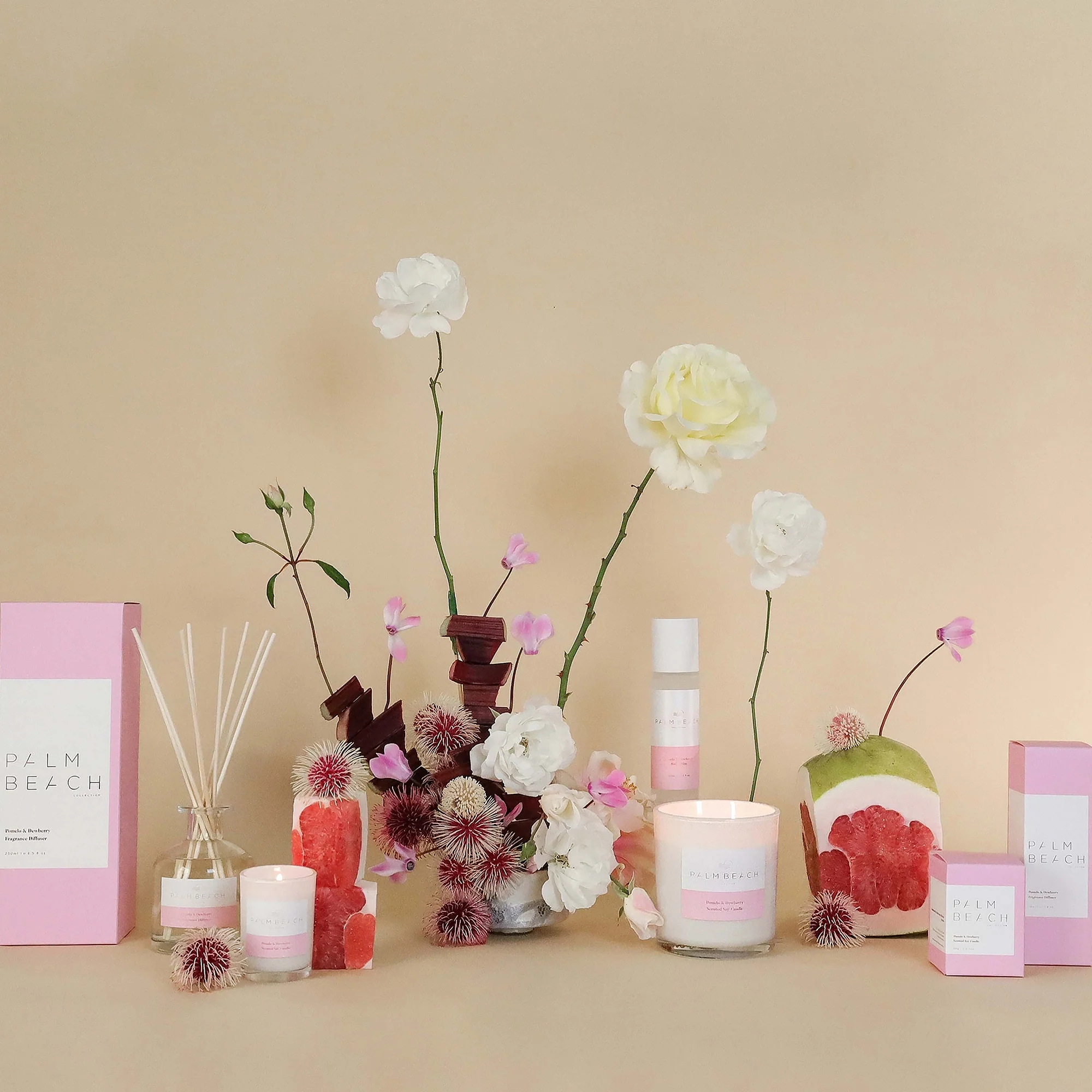 Palm Beach Collection Pomelo & Dewberry Room Mist 100ml - Image 3