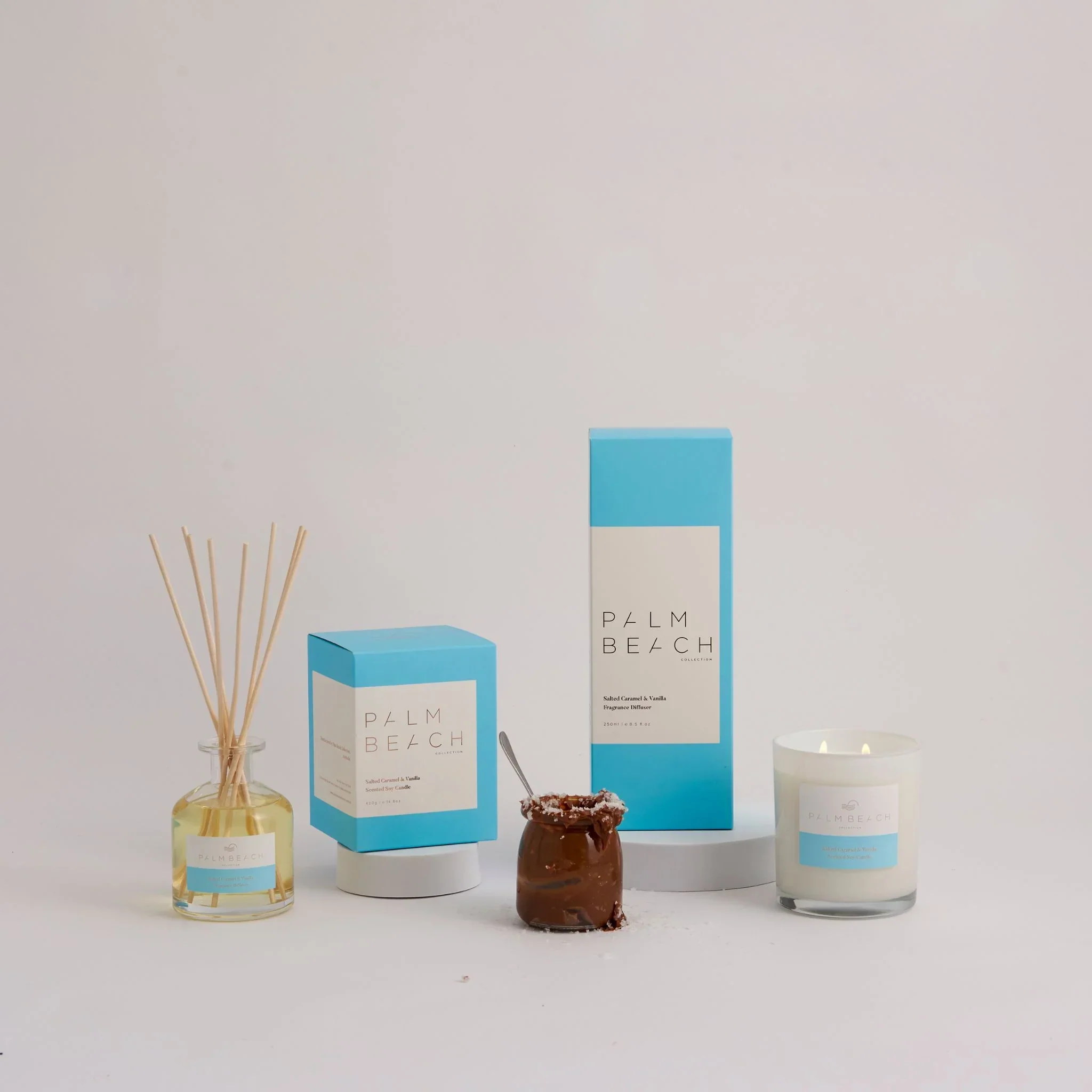 Palm Beach Collection Salted Caramel & Vanilla Diffuser 250ml - Image 2