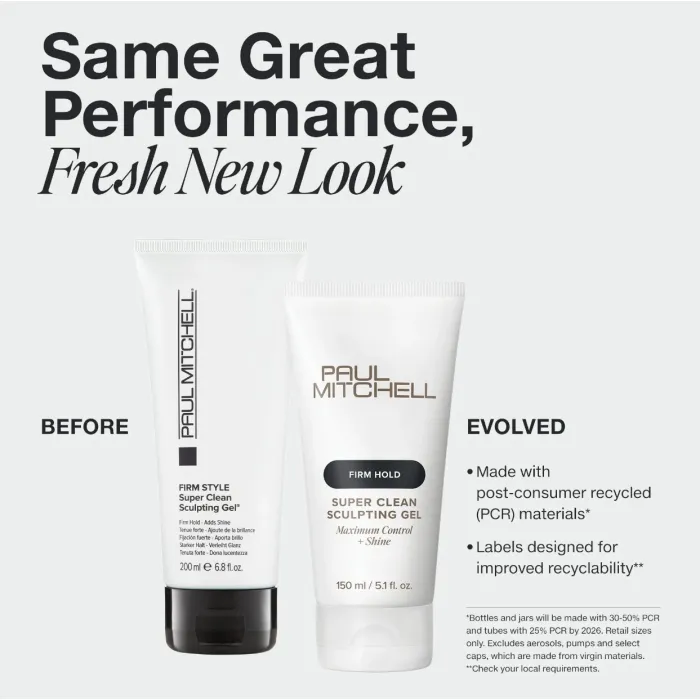 Paul Mitchell Firm Hold Super Clean Sculpting Gel 150ml - Image 2