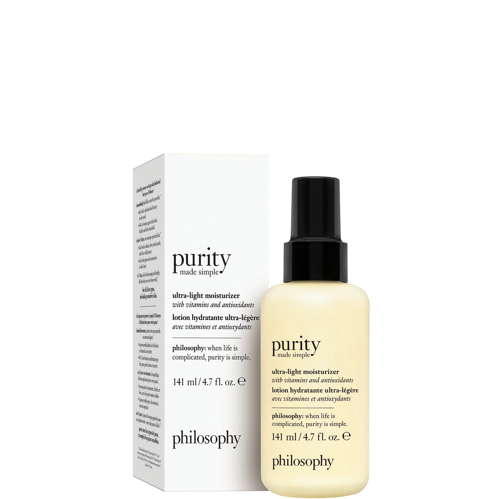 philosophy Purity Ultra-Light Moisturiser 141ml - Image 2