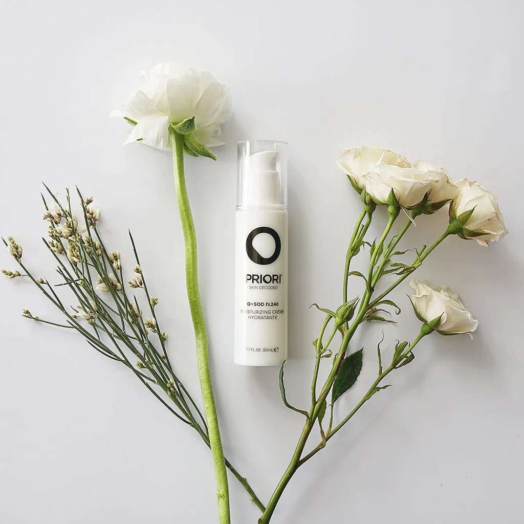 PRIORI Q+SOD fx240 Moisturising Creme Hydratante 50ml - Image 3