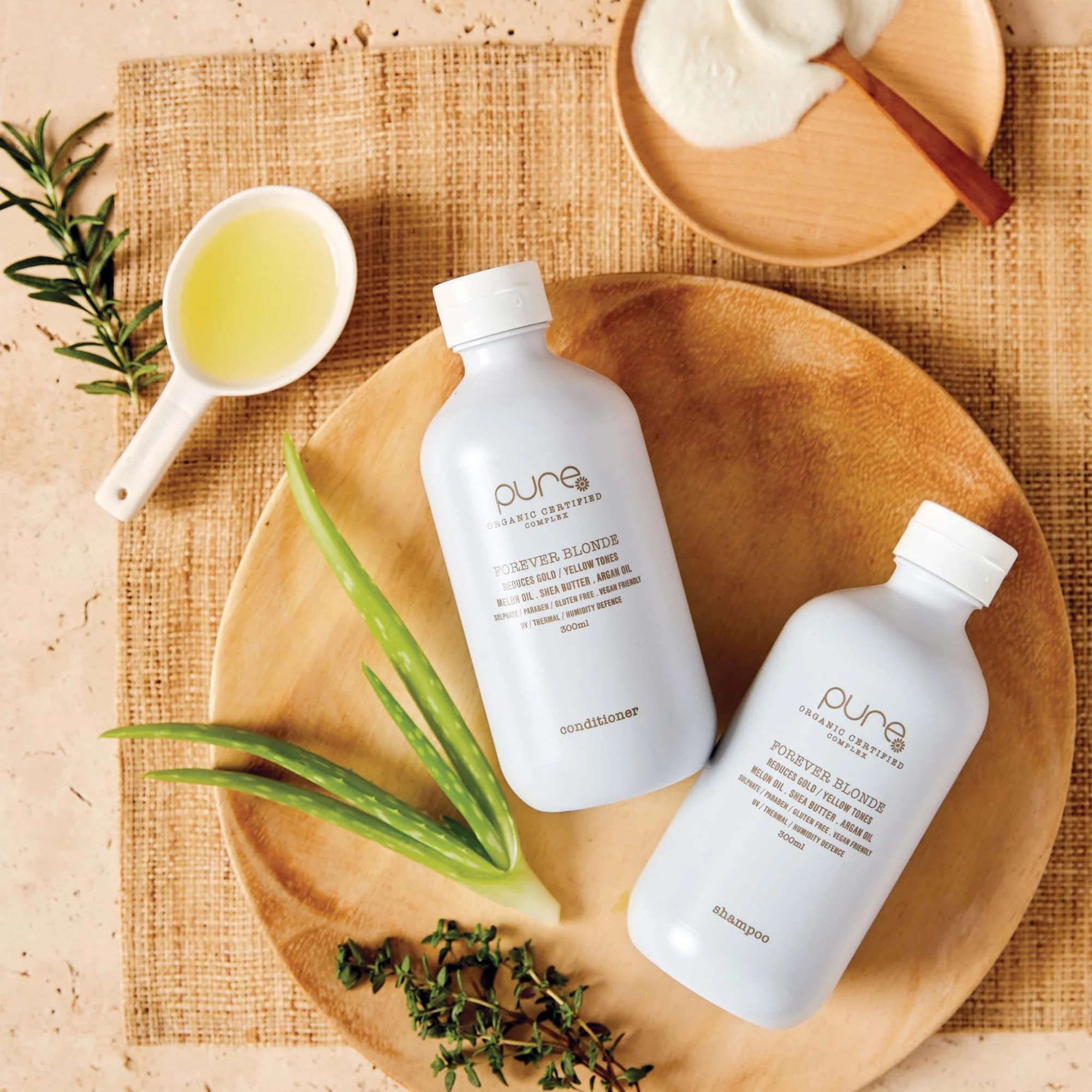 Pure Forever Blonde Conditioner 300ml - Image 3