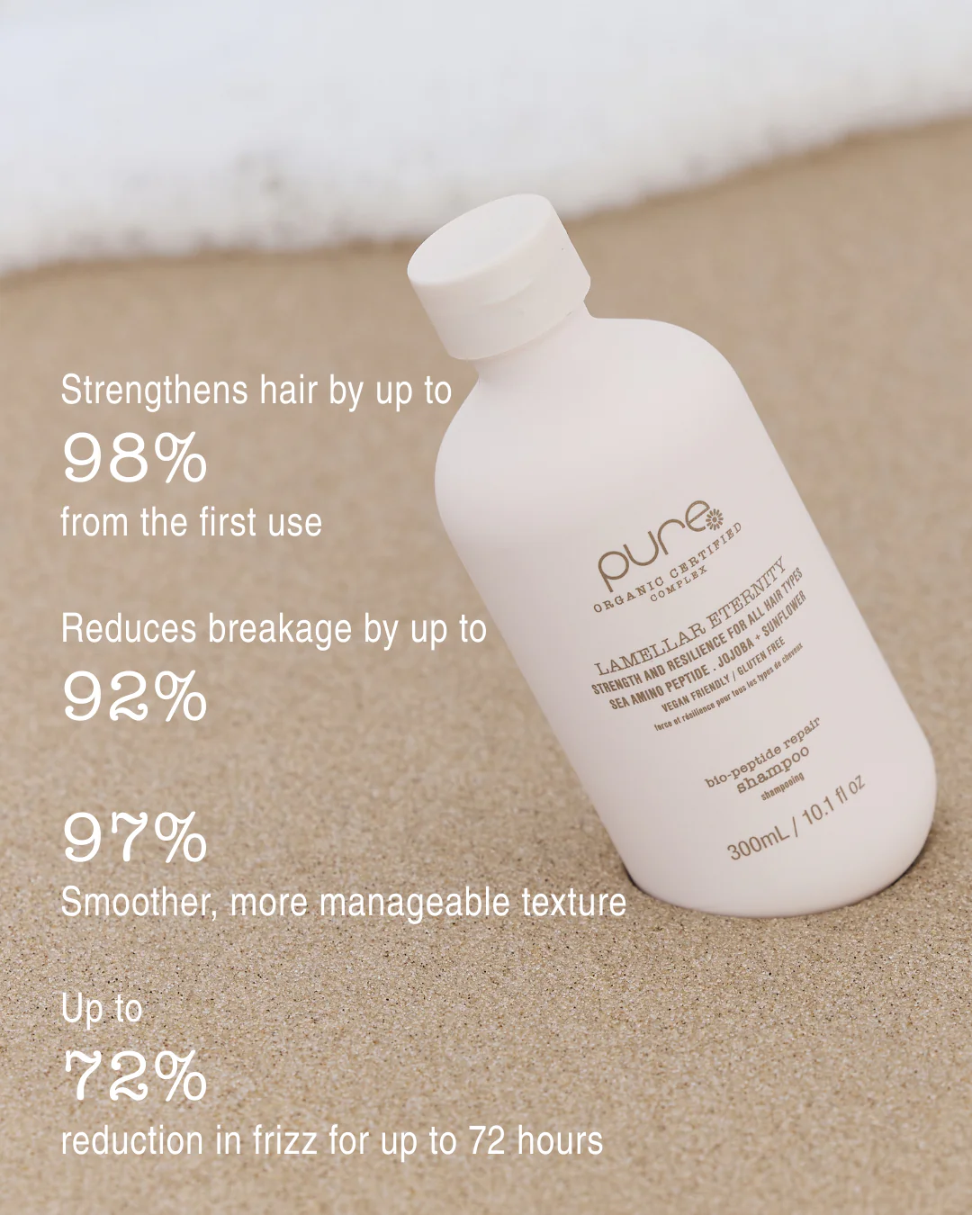 Pure Lamellar Eternity Bio-Peptide Repair Shampoo 300ml - Image 3