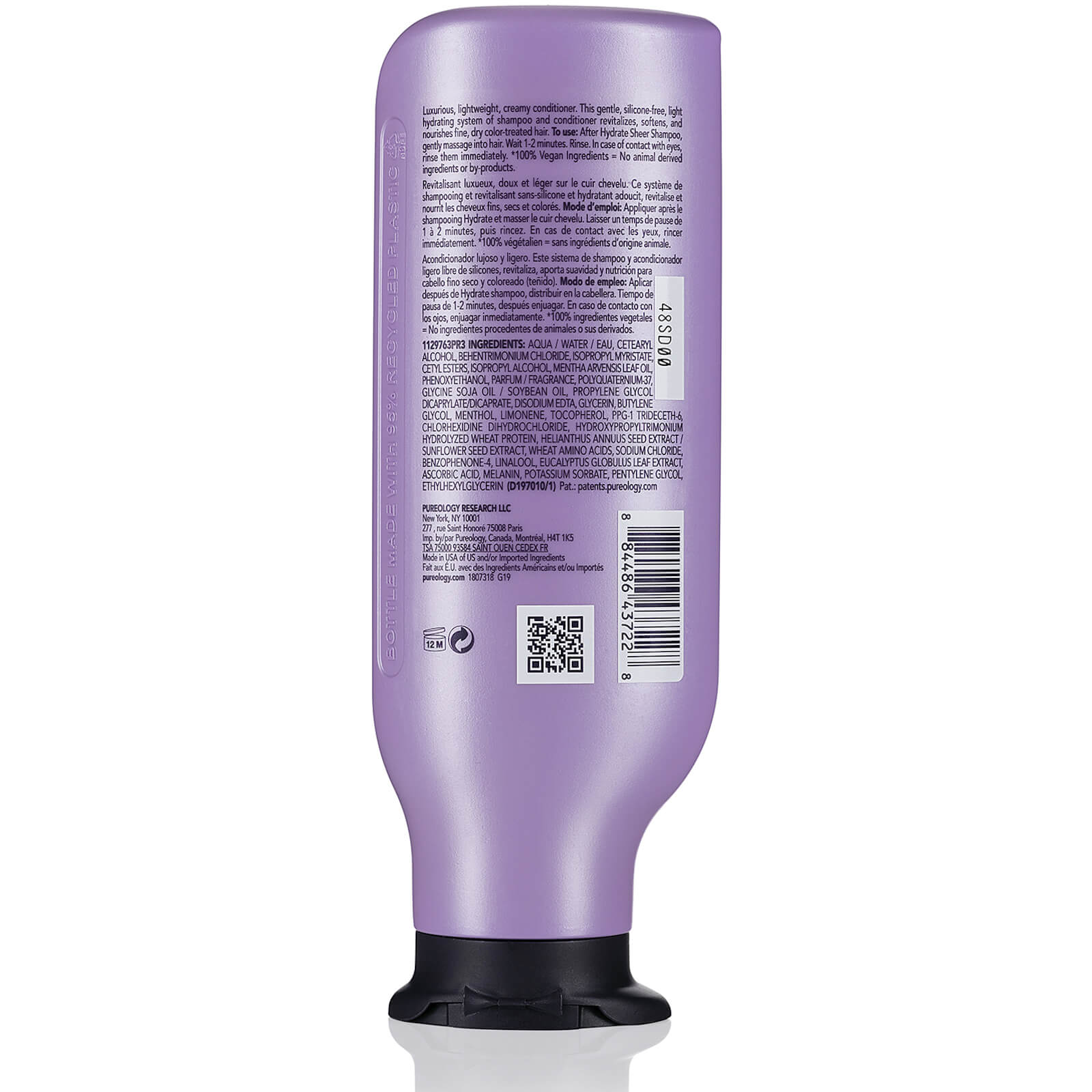 Pureology Hydrate Sheer Conditioner 266ml - Image 2