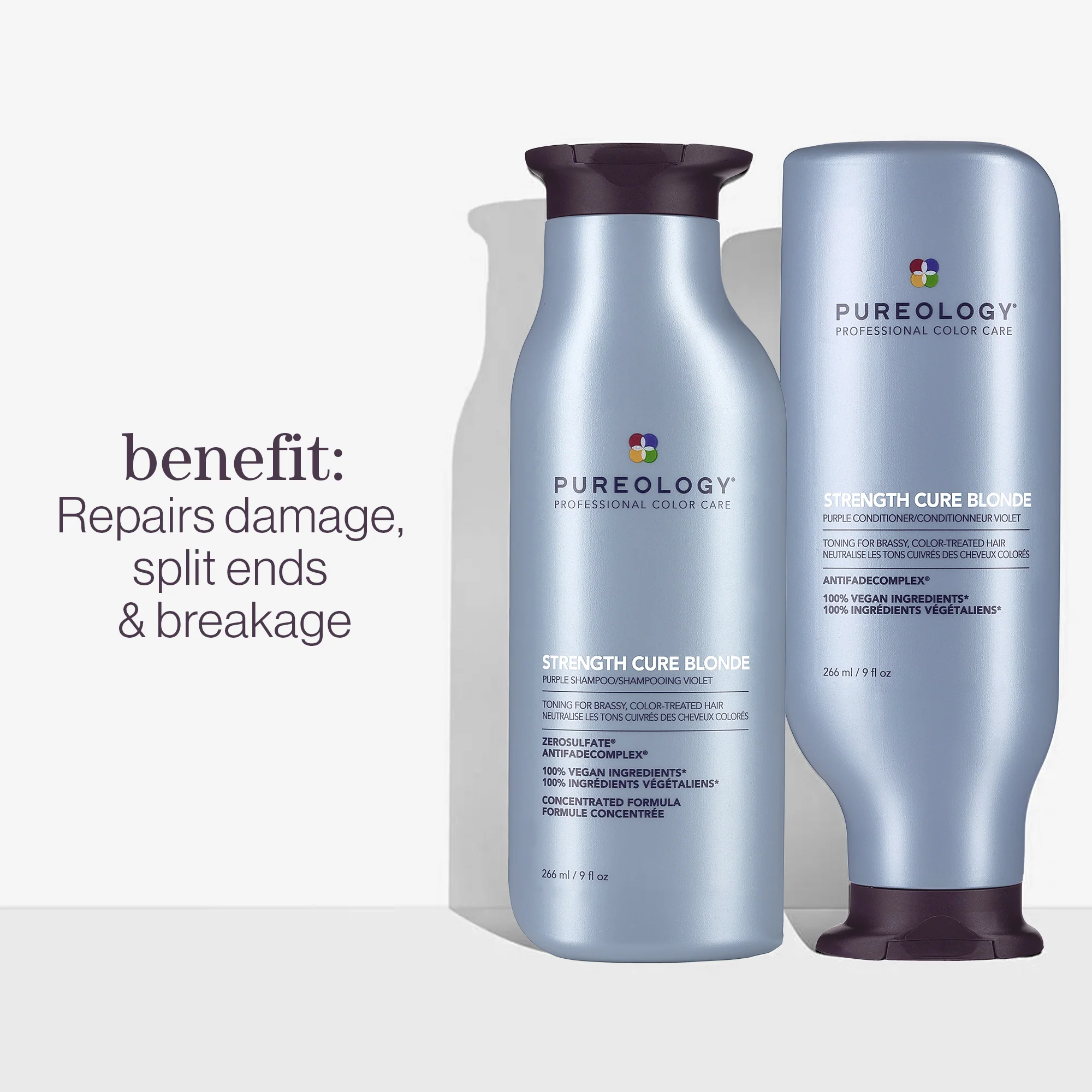 Pureology Strength Cure Blonde Shampoo 1000ml - Image 5