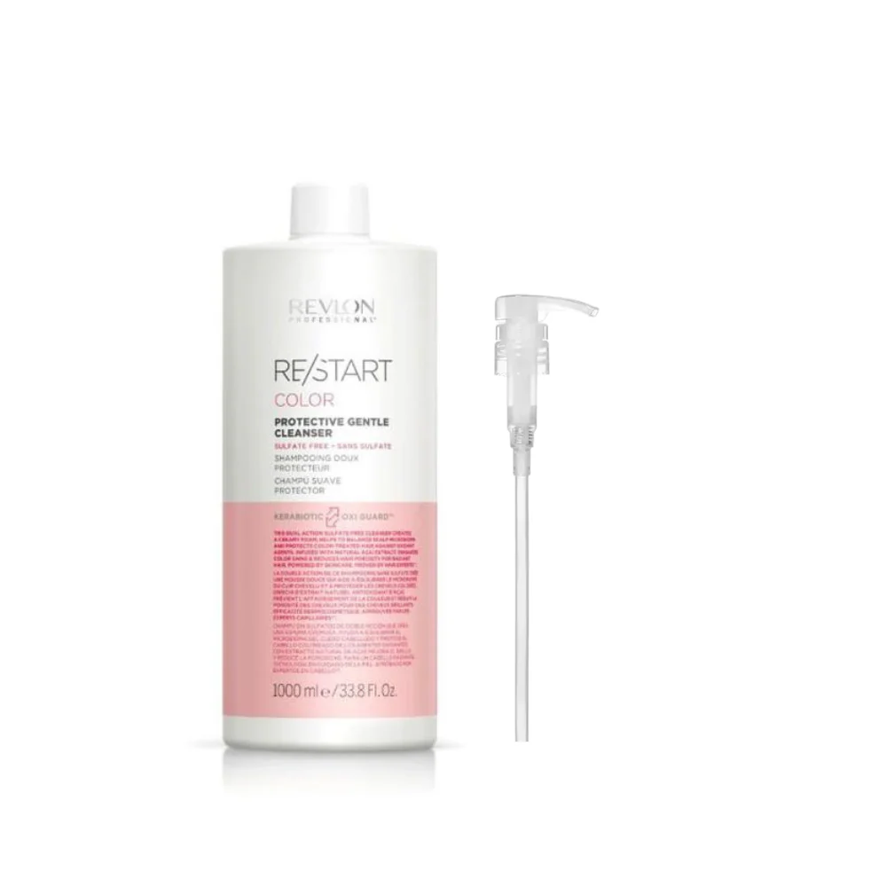 Revlon Professional RE/START Color Gentle Cleanser 1000ml and Pump