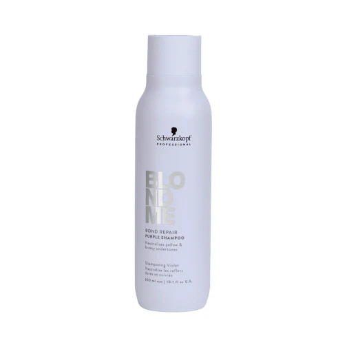 Schwarzkopf Blondme Bond Repair Purple Shampoo 300mL