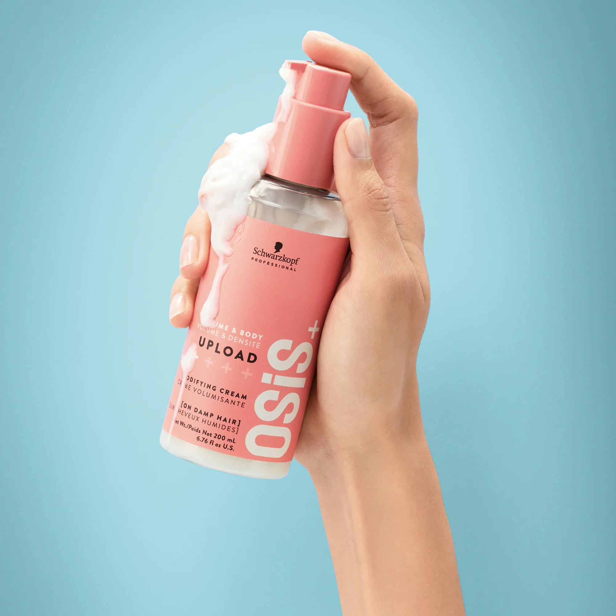 Schwarzkopf Professional OSiS+ Upload Volume Lightweight Cream 200ml - Image 2