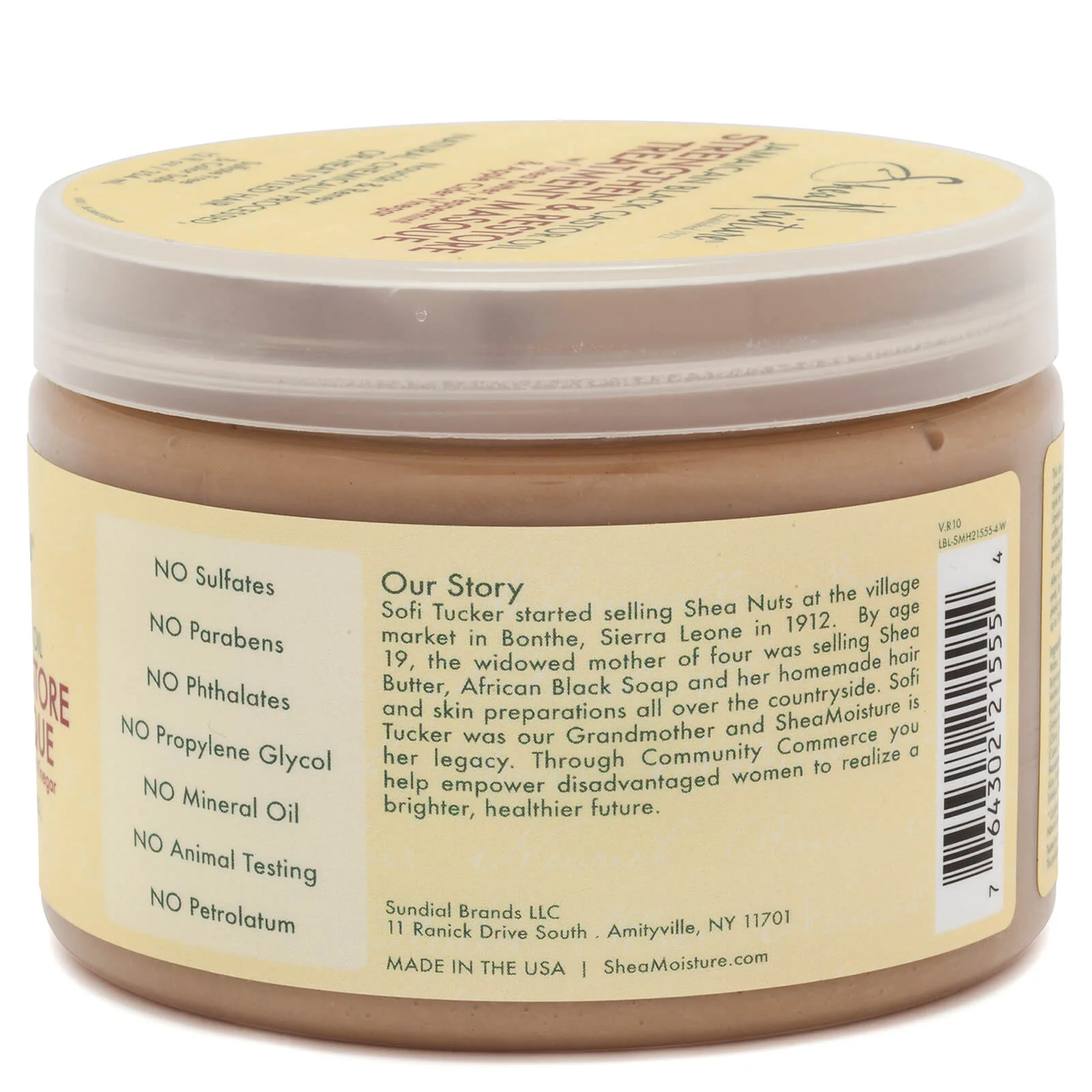 SheaMoisture Jamaican Black Castor Oil Strengthen & Restore Treatment Masque 326g - Image 3
