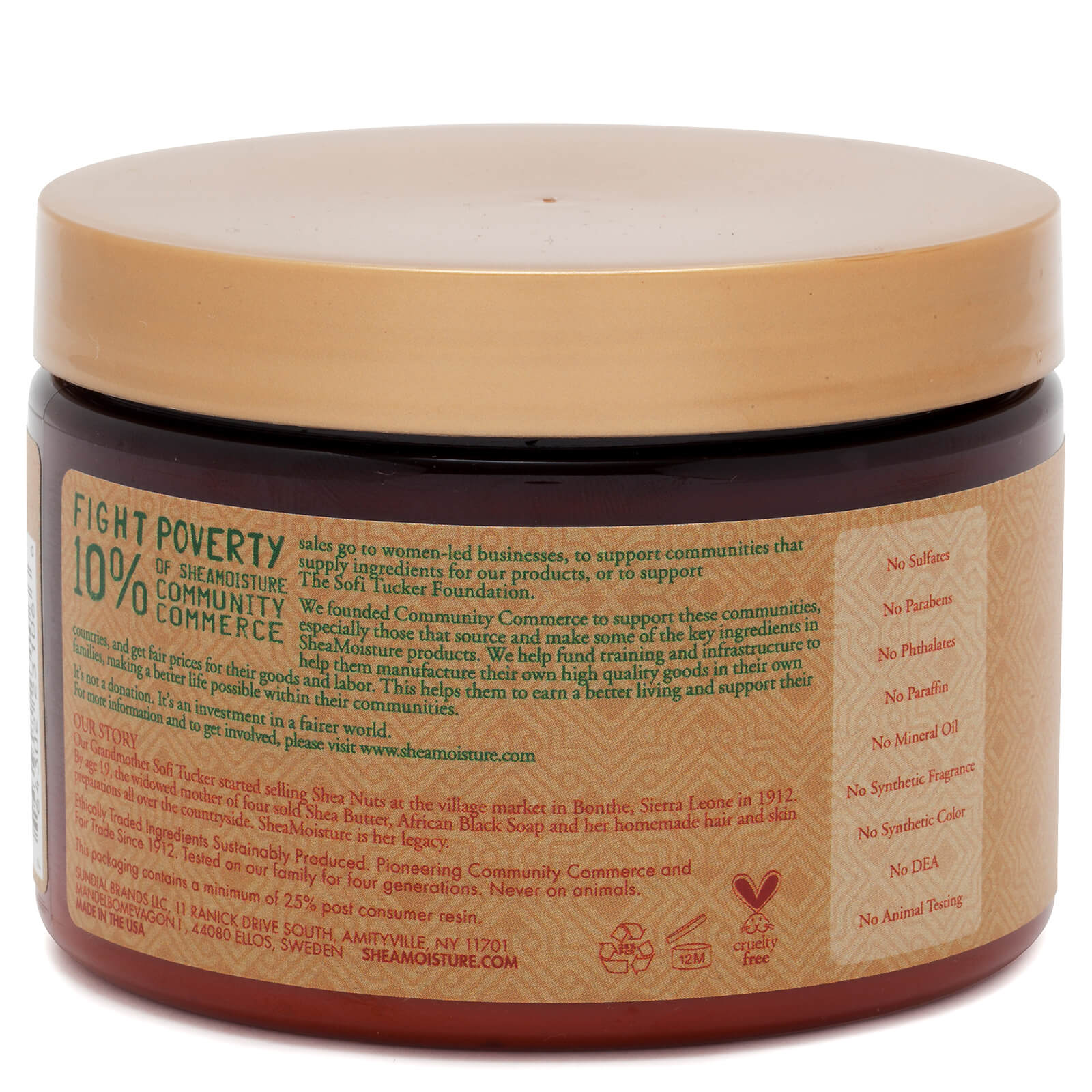 SheaMoisture Manuka Honey & Mafura Oil Intensive Hydration Masque 340g - Image 3
