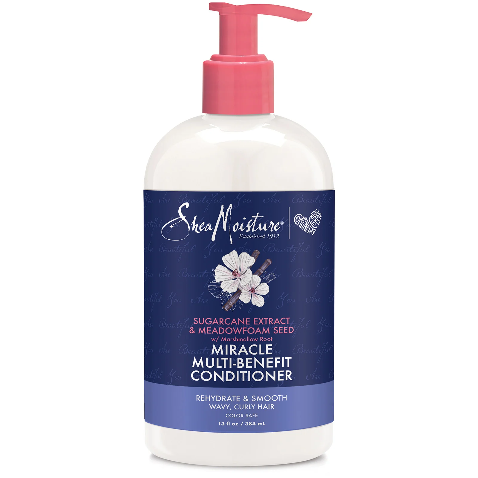 SheaMoisture Sugarcane Extract & Meadowfoam Seed Miracle Multi-Benefit Conditioner 384ml