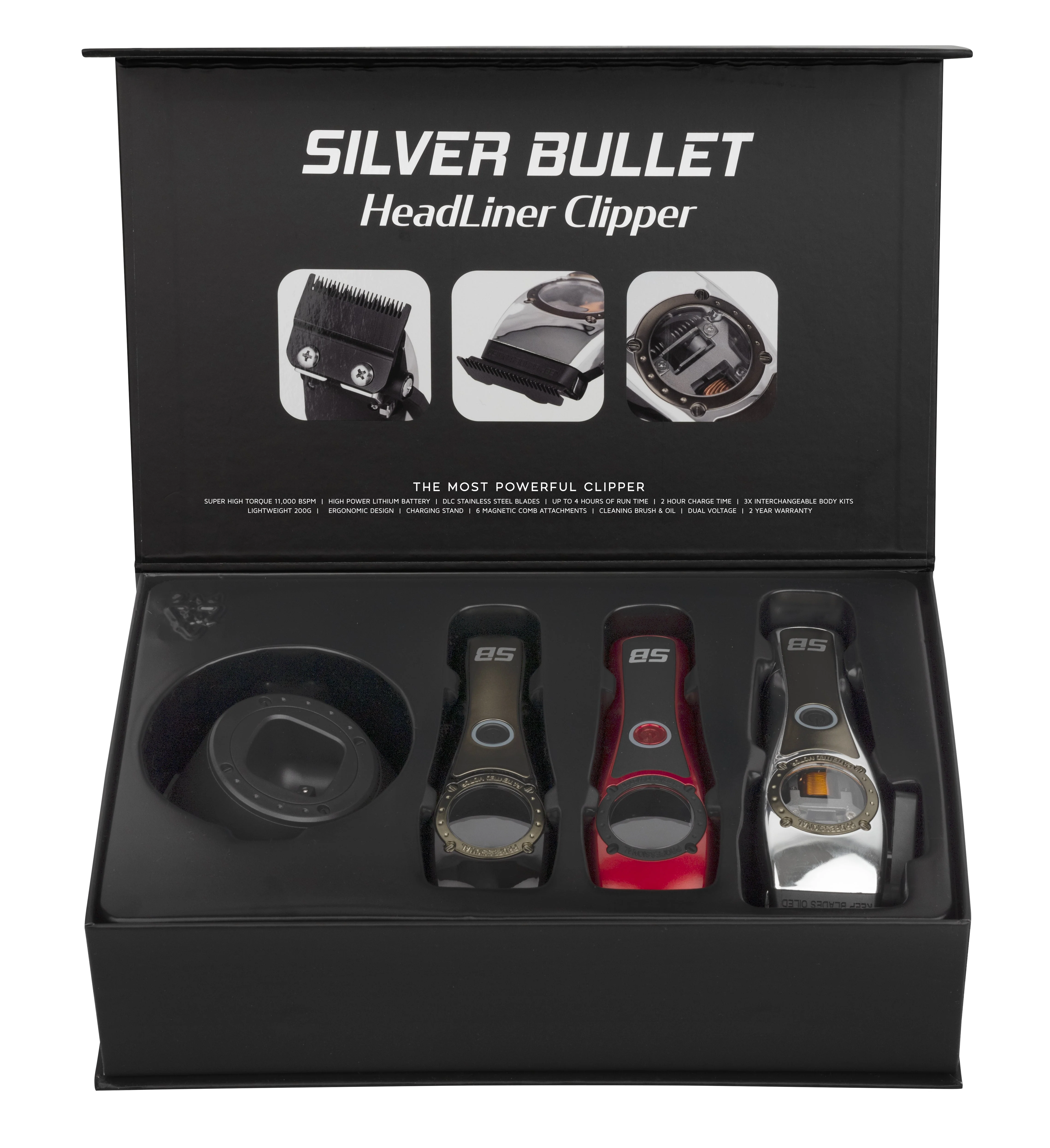 Silver Bullet Headliner Clipper Cord/Cordless - Image 2