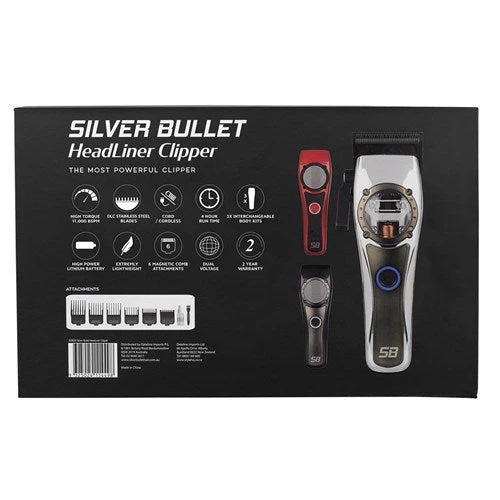 Silver Bullet Headliner Clipper Cord/Cordless - Image 4