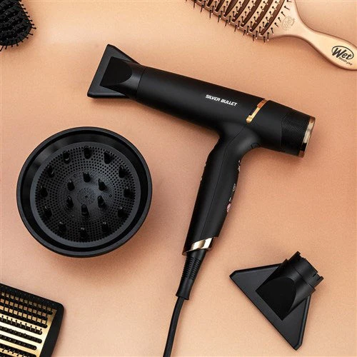Silver Bullet Obsession Hair Dryer - Black - Image 5