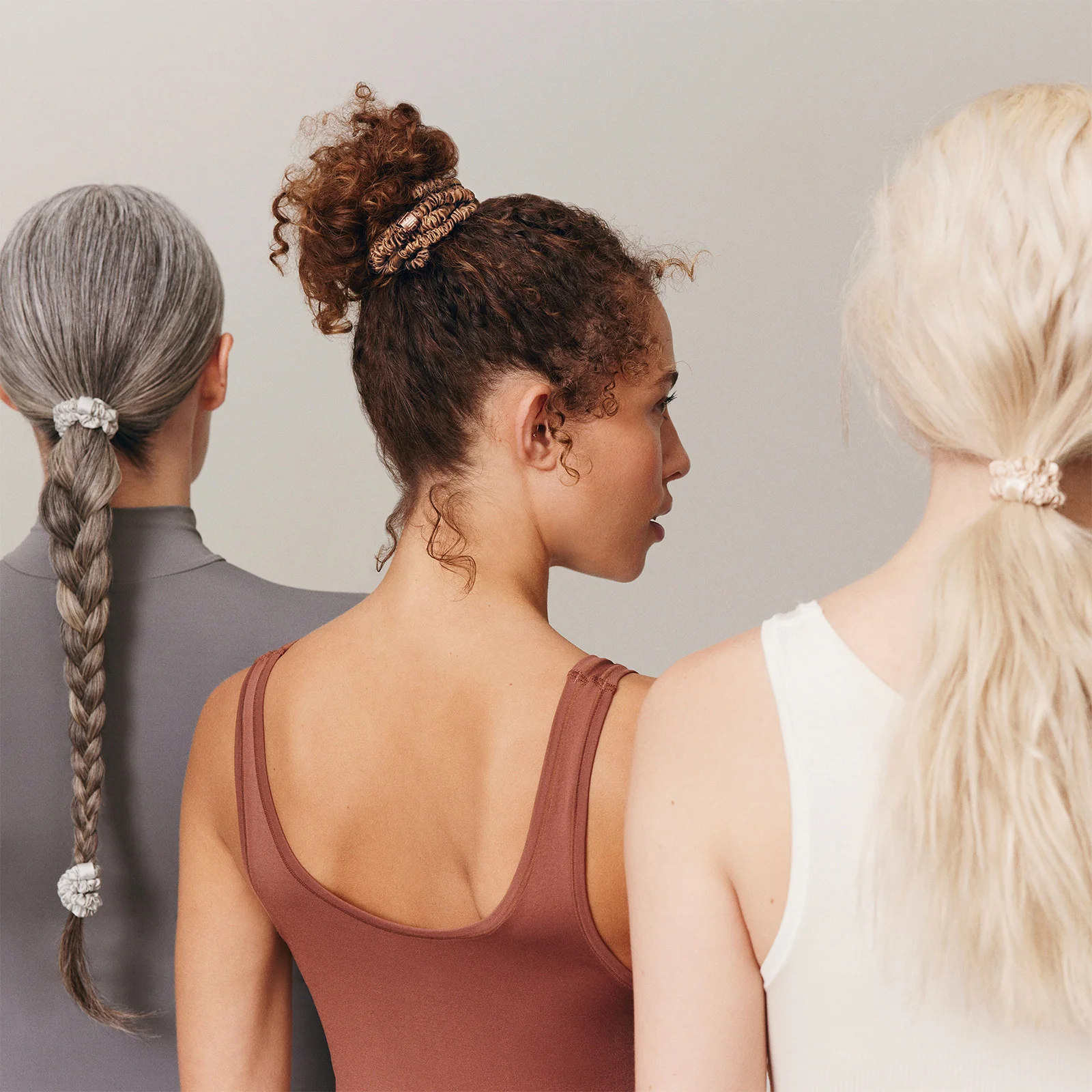 Slip Pure Silk Skinny Scrunchies (Various Colours) - Image 6
