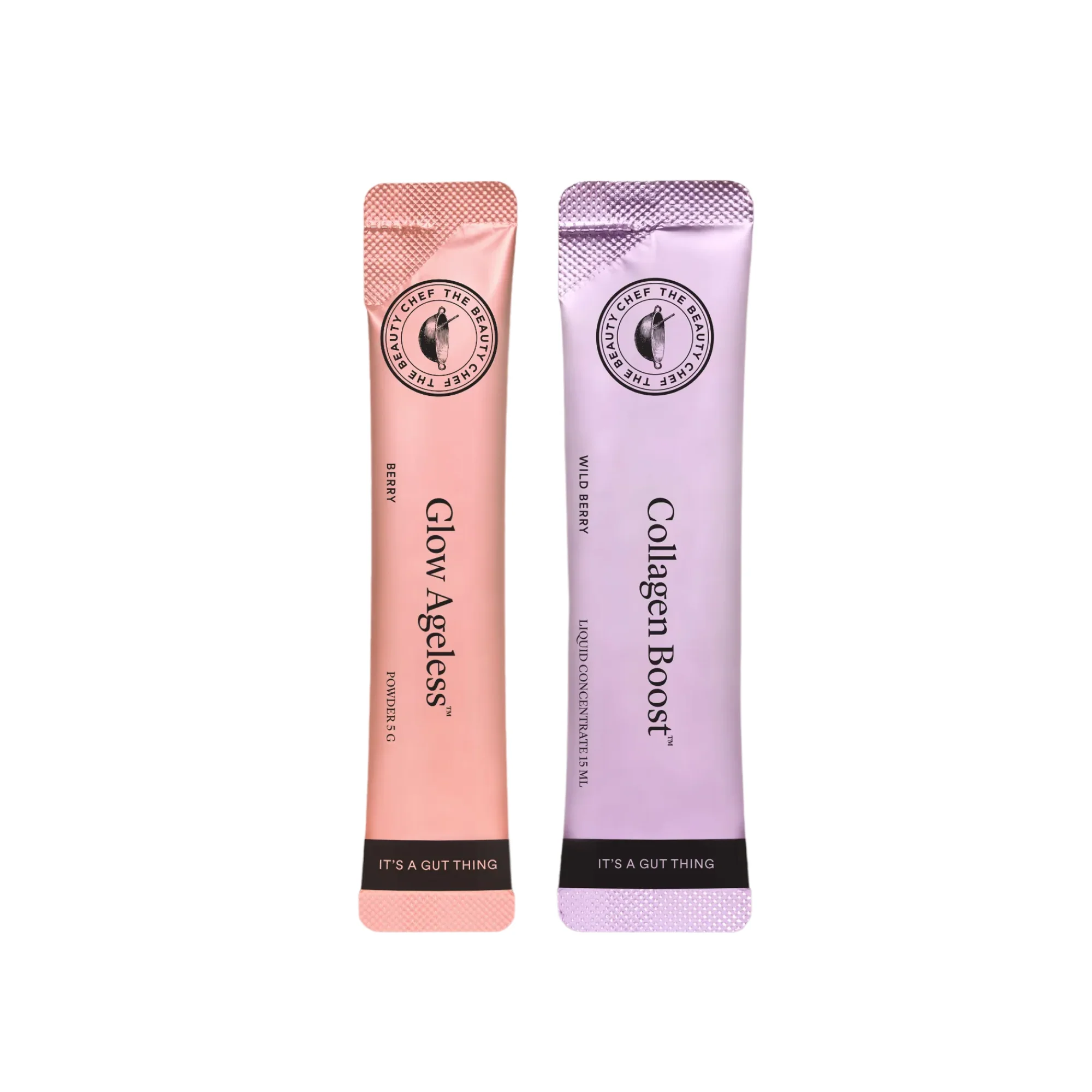 The Beauty Chef Glow Ageless + Collagen Boost Sachets 7 x 5 g + 7 x 15 mL - Image 6