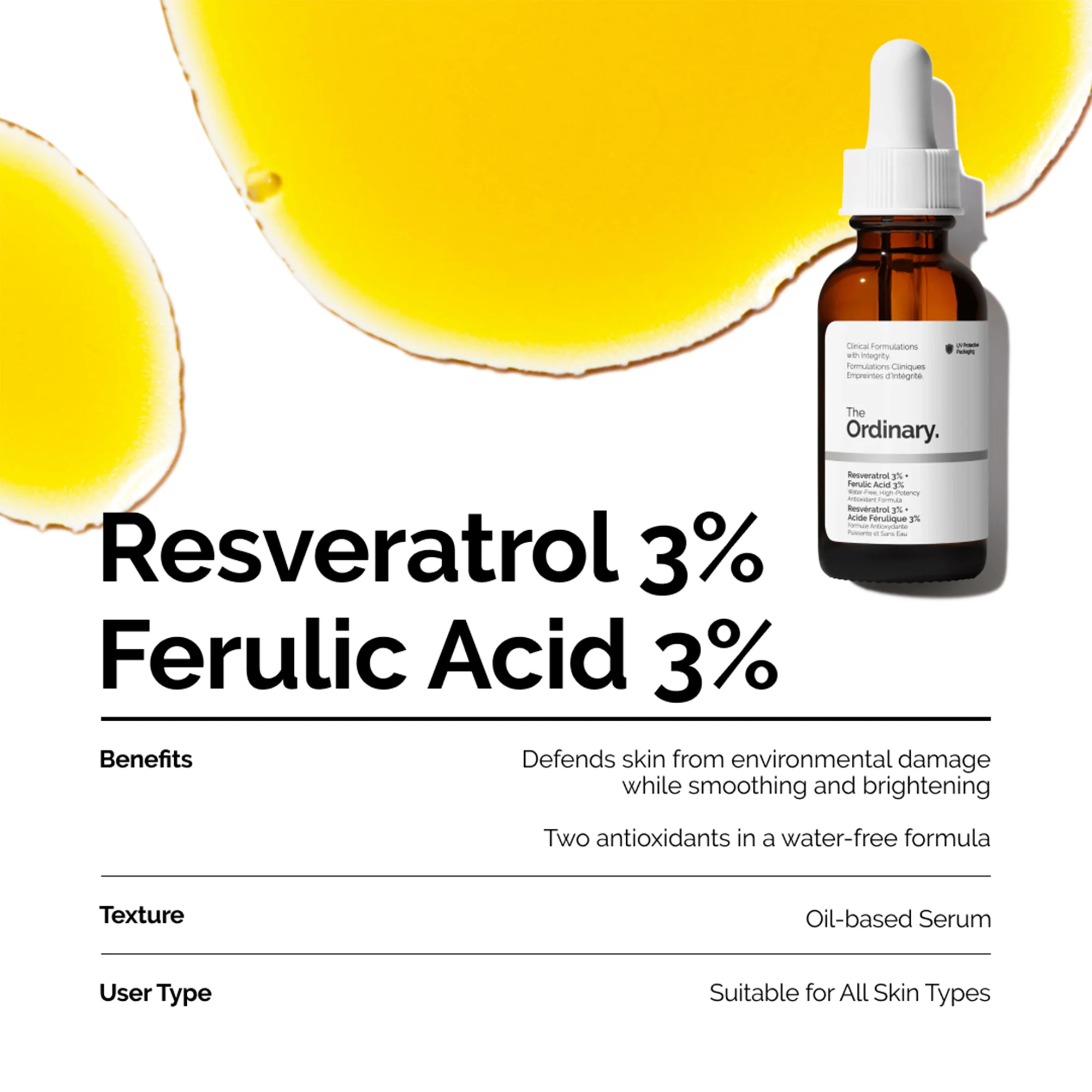 The Ordinary Resveratrol 3% + Ferulic Acid 3% 30ml - Image 7