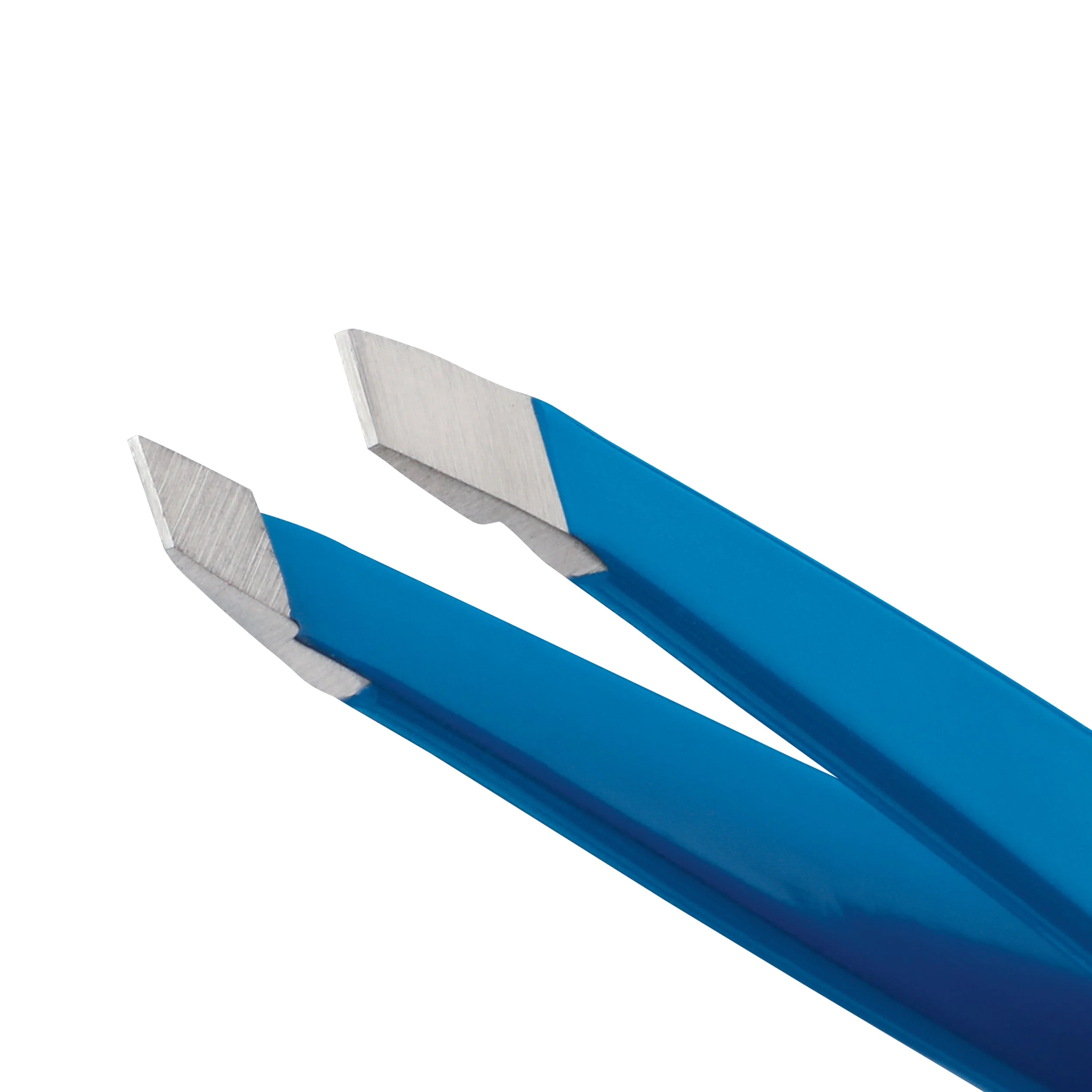 Tweezerman Mini Slant Tweezer Bahama Blue - Image 2