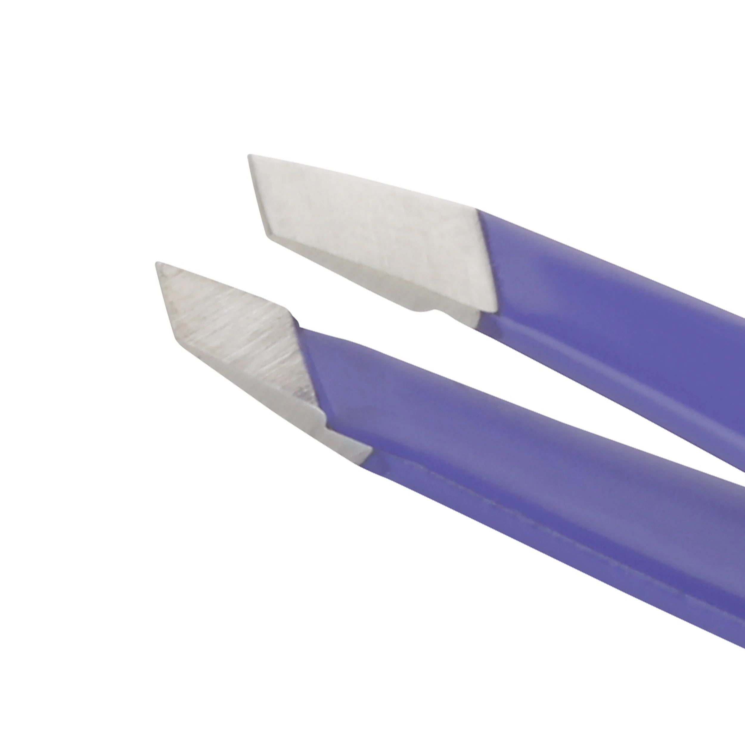 Tweezerman Mini Slant Tweezer Blooming Lilac - Image 2