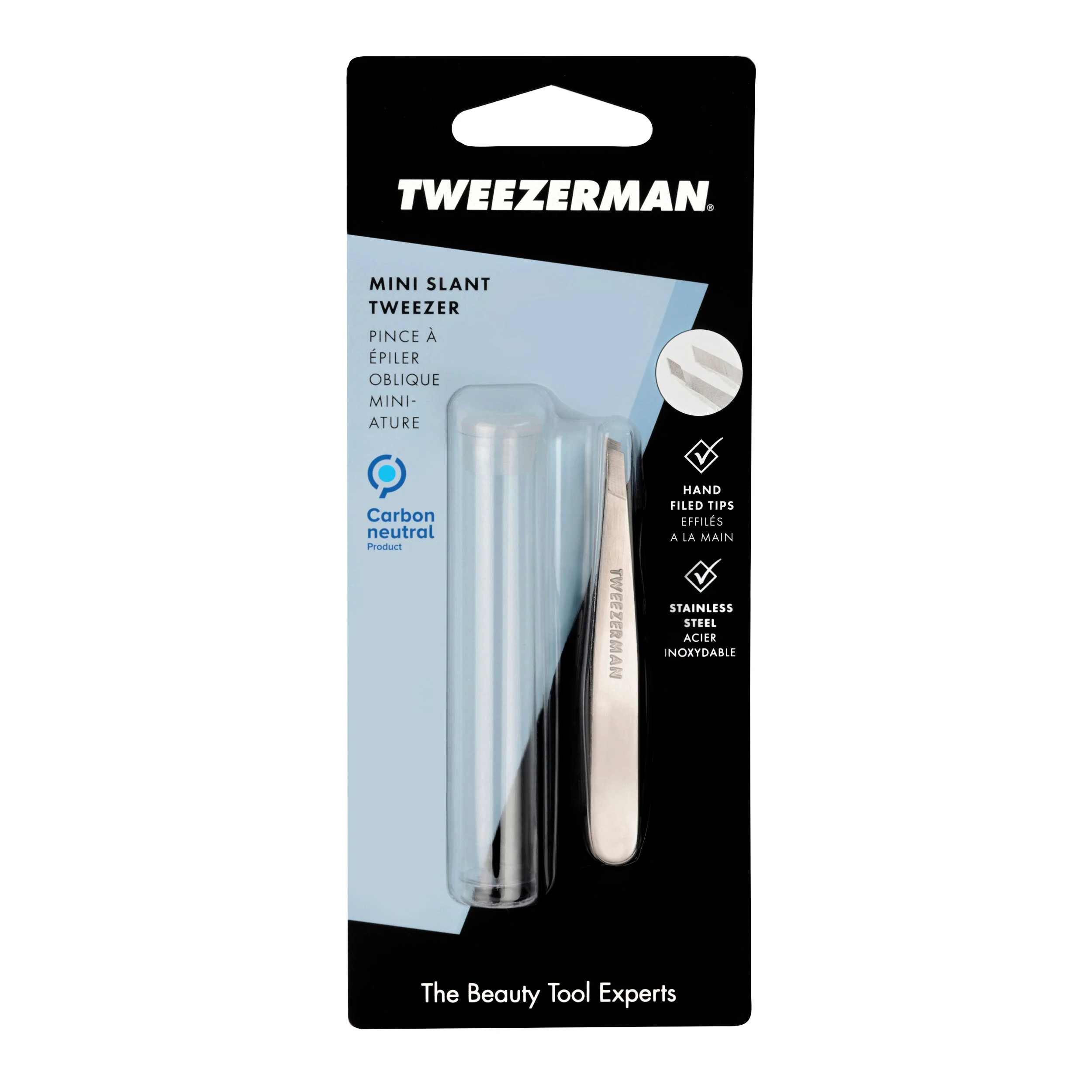 Tweezerman Mini Slant Tweezer Classic - Image 4
