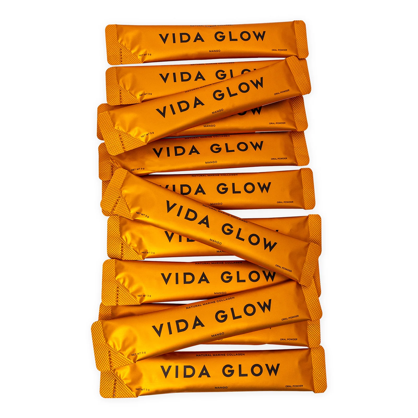 Vida Glow Natural Marine Collagen Supplement - Mango 90g - Image 3