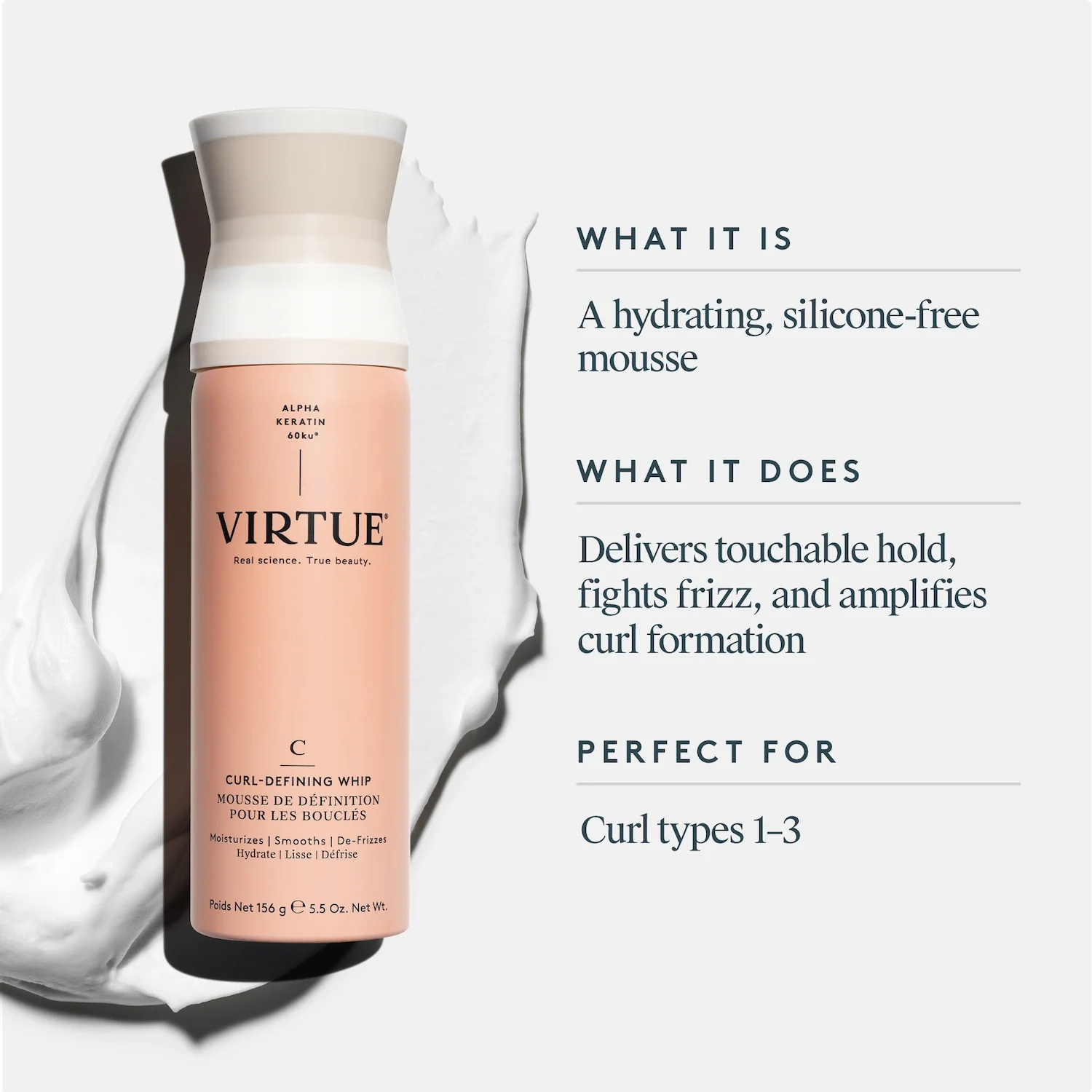 Virtue Curl-Defining Whip 156g - Image 11