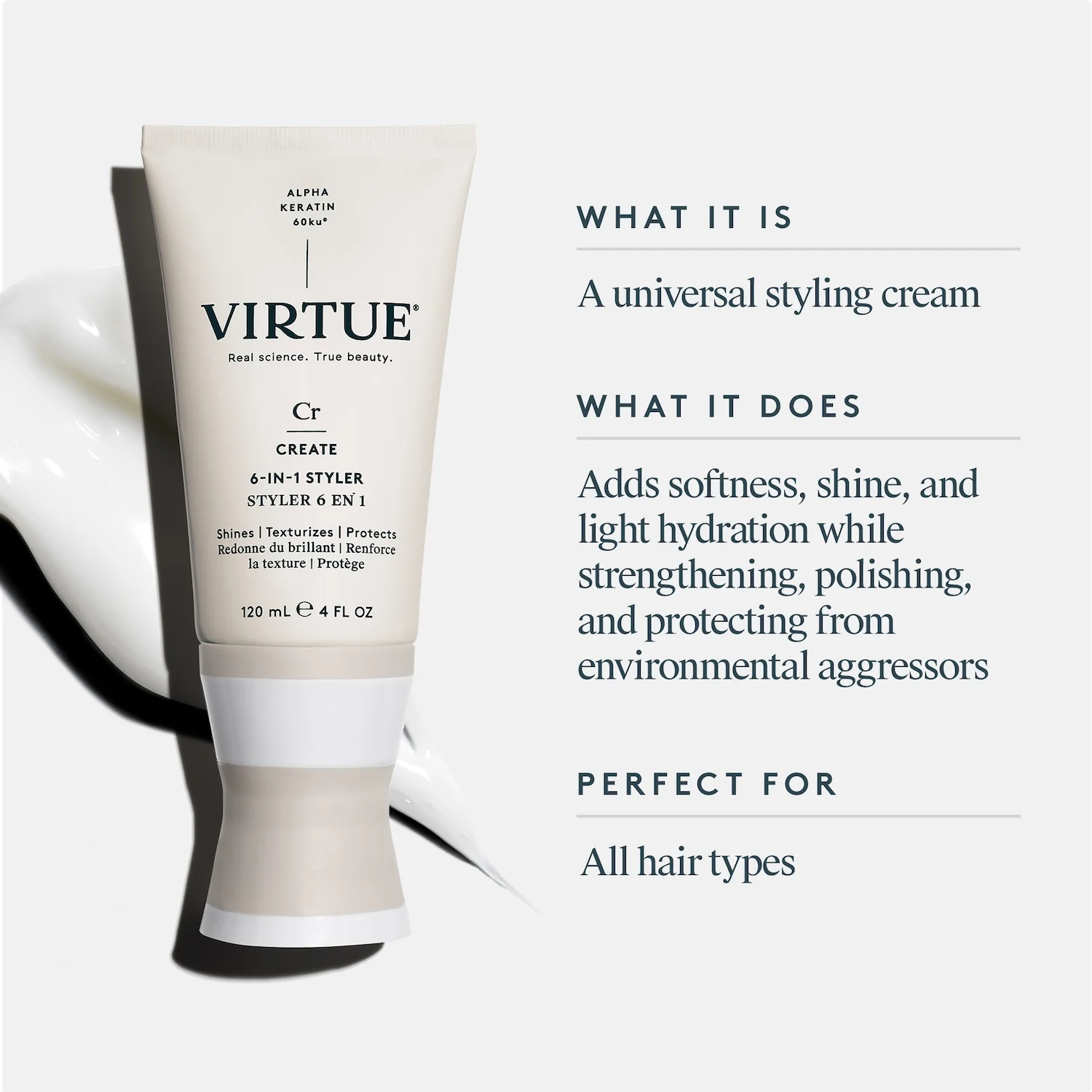 Virtue Create 6-in-1 Styler 120ml - Image 12