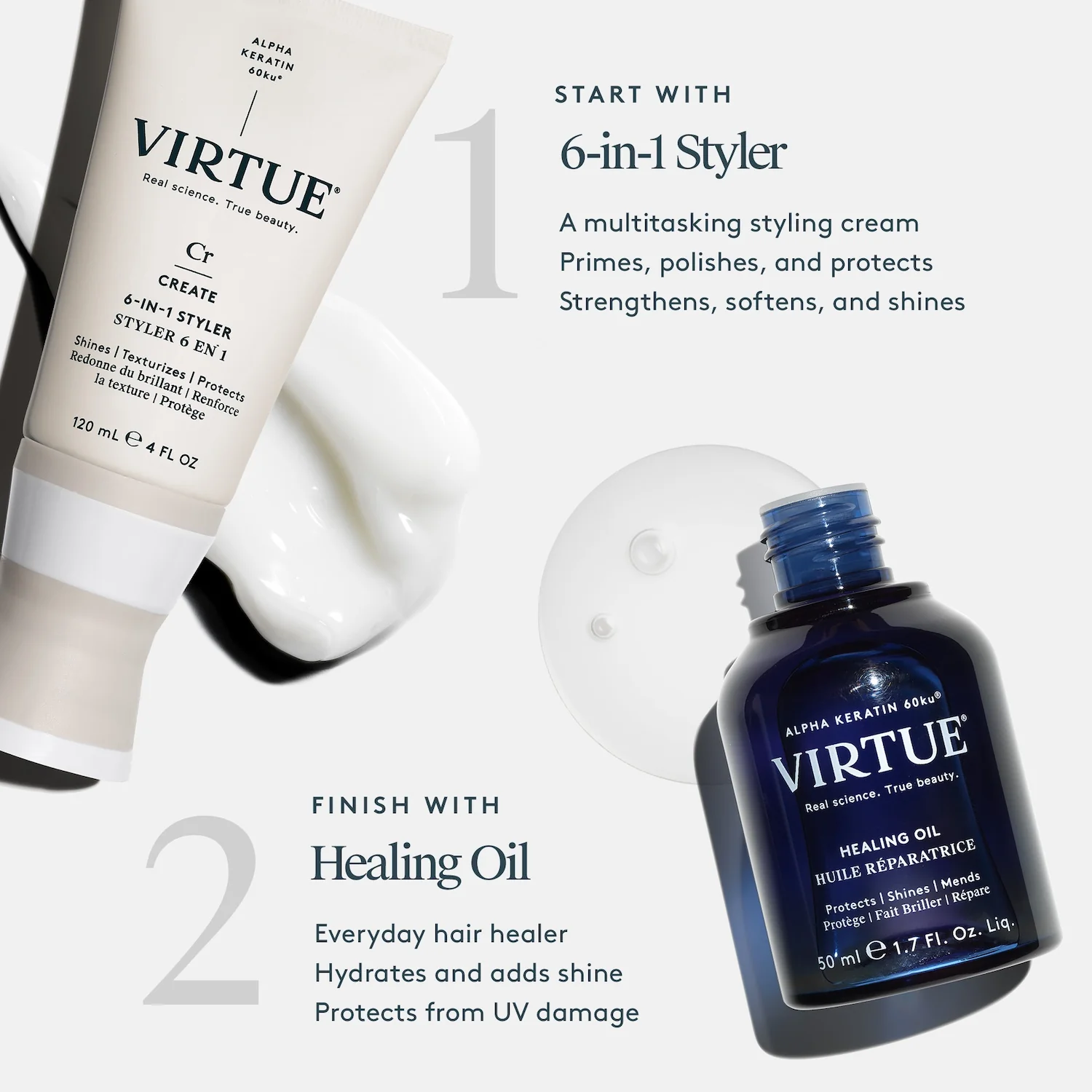 Virtue Create 6-in-1 Styler 120ml - Image 4