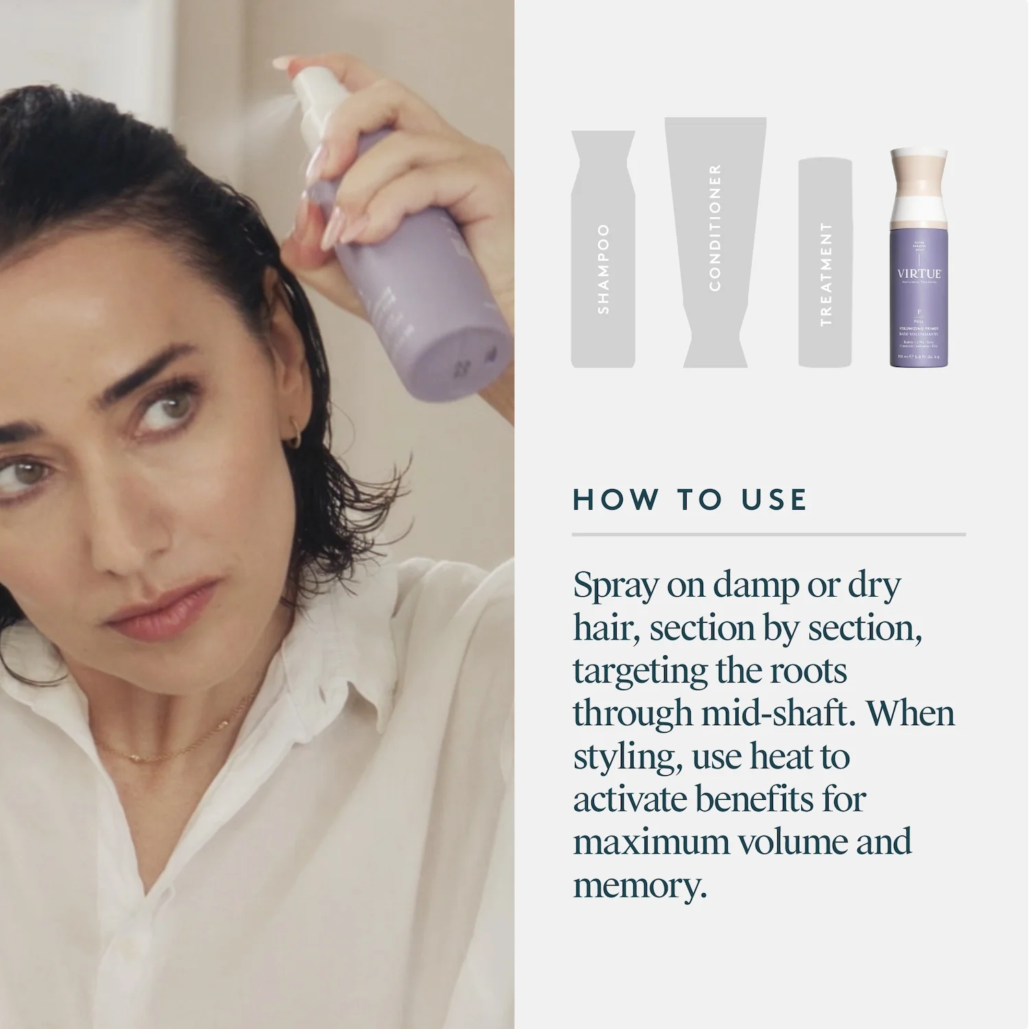 Virtue Full Volumizing Primer 150ml - Image 10