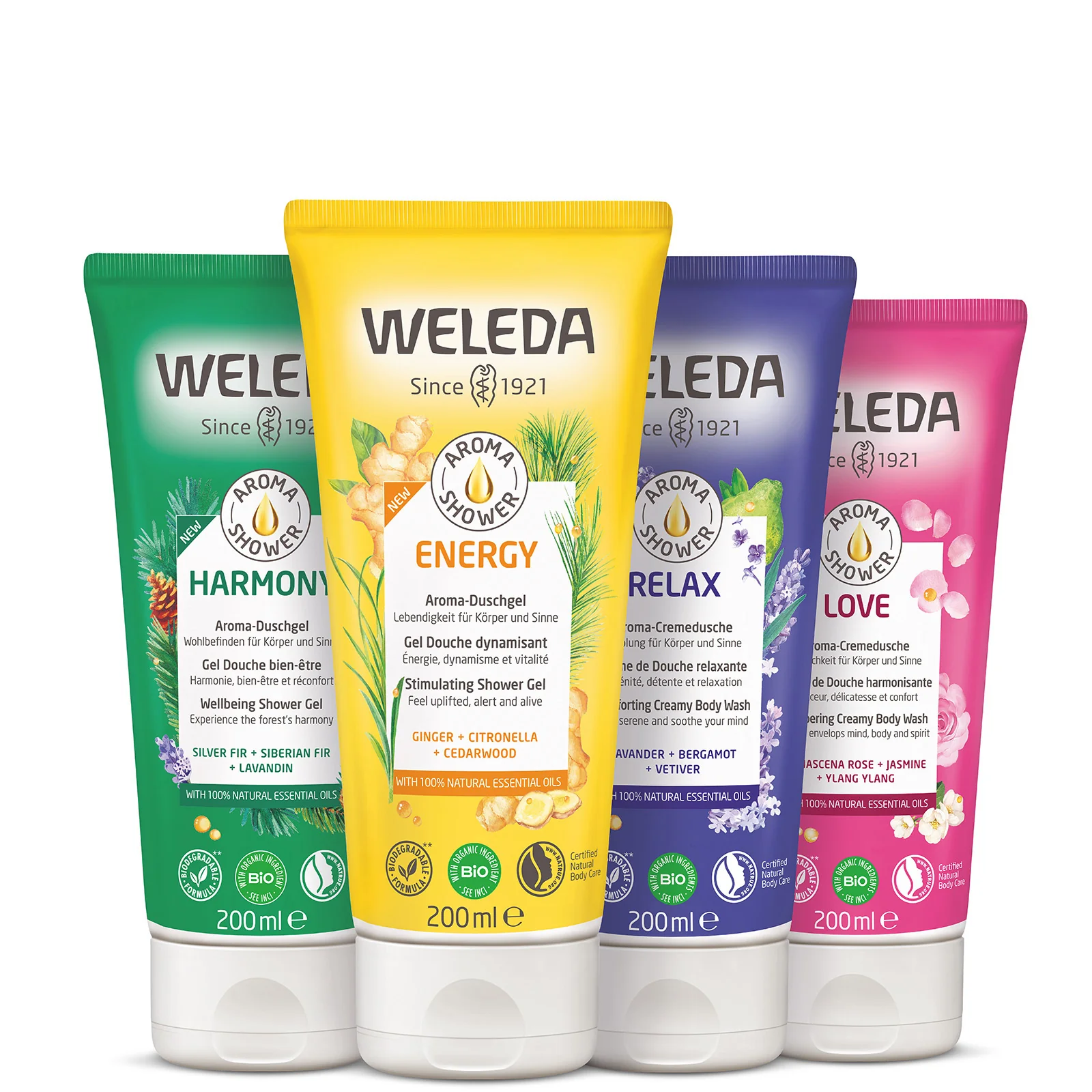 Weleda Aroma Body Wash Love 200ml - Image 2