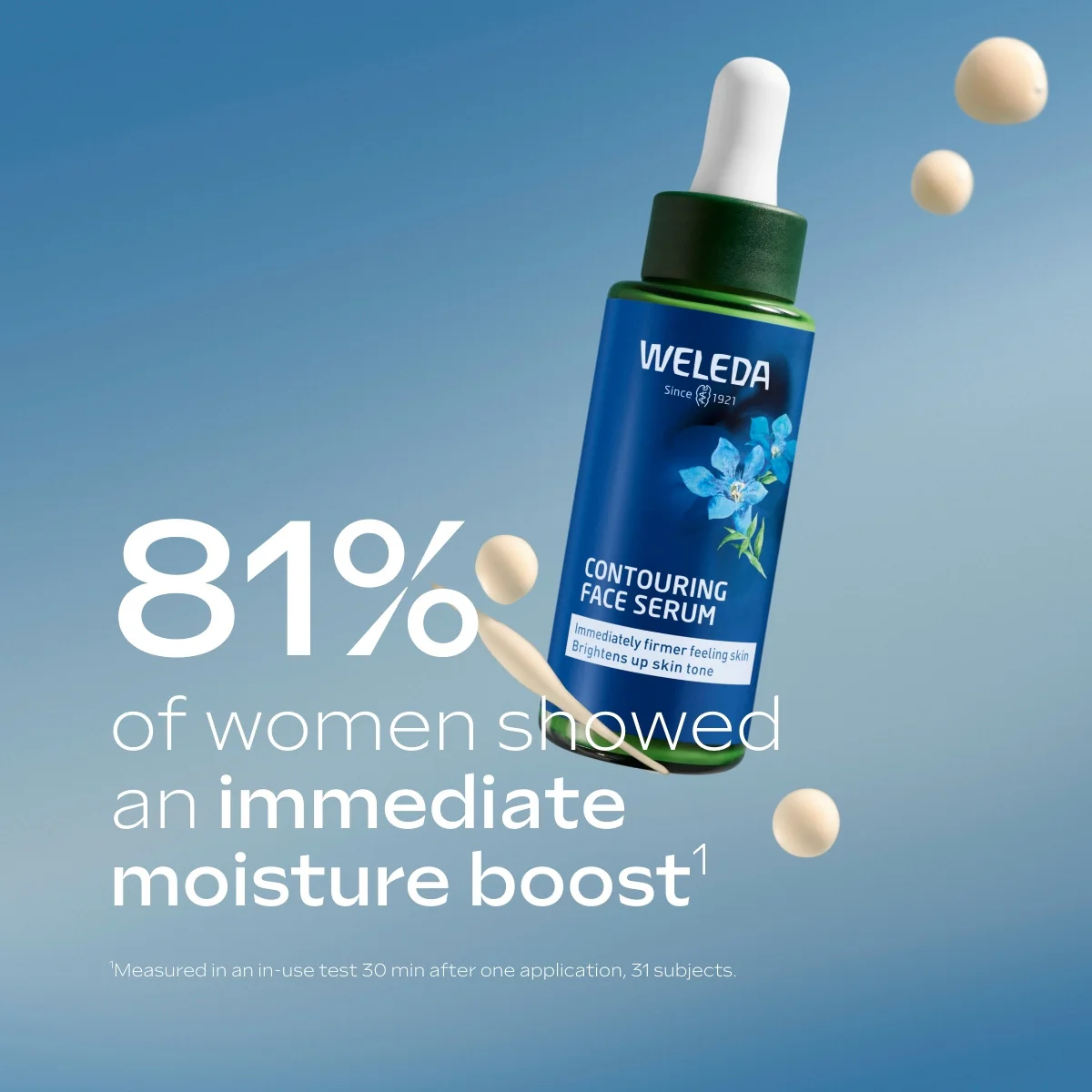 Weleda Contouring Face Serum Blue Gentian and Edelweiss 30ml - Image 3
