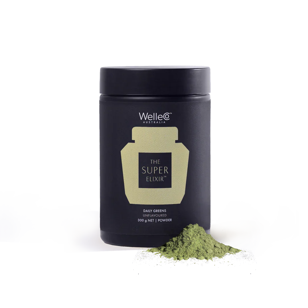 WelleCo The Super Elixir Greens Jar 300g - Image 2