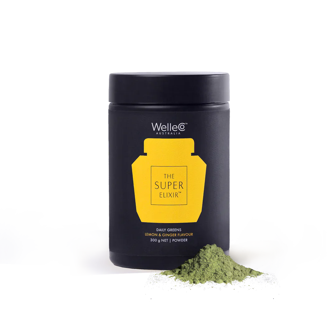 WelleCo The Super Elixir Greens Jar 300g - Image 3