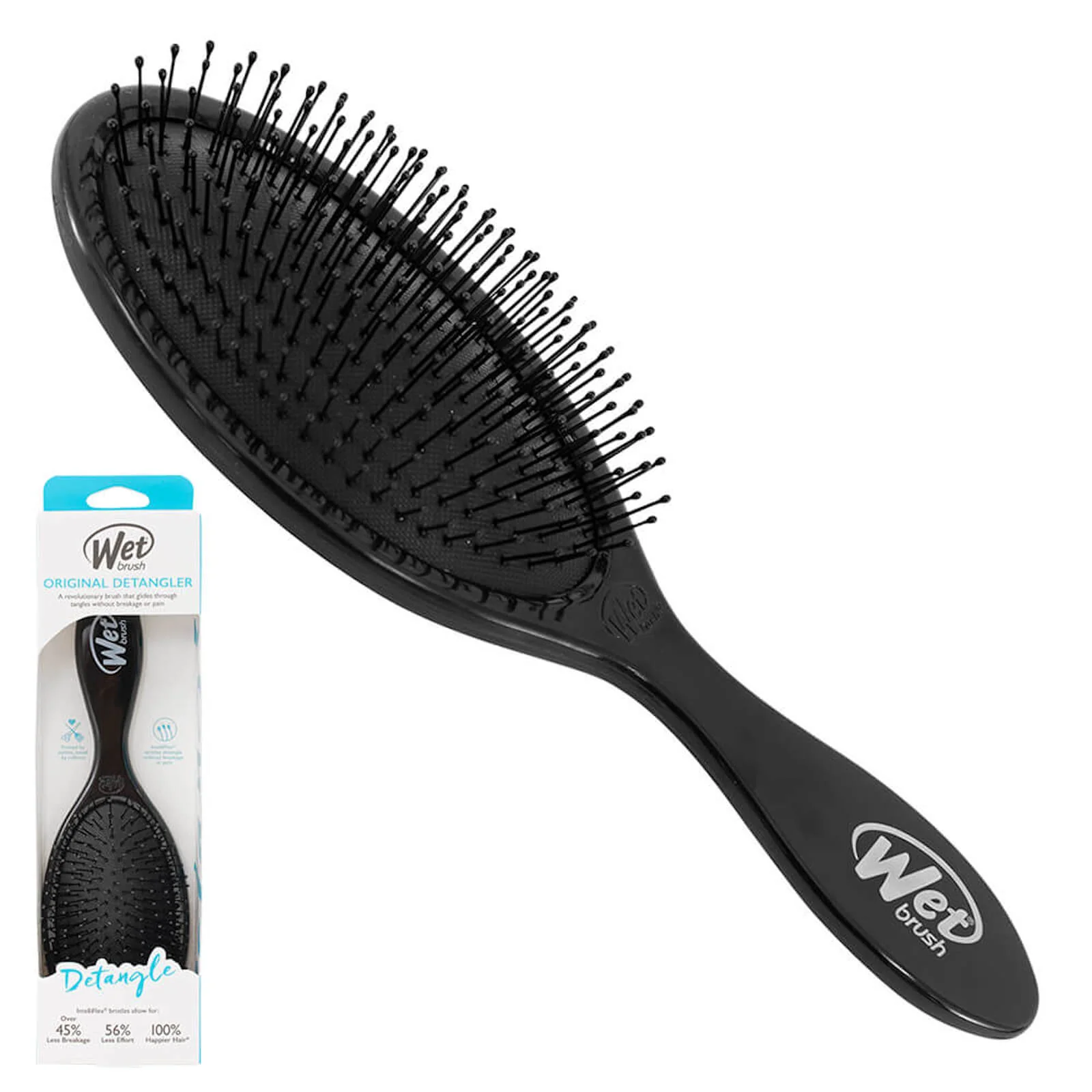 WetBrush Original Detangler Brush - Black - Image 2