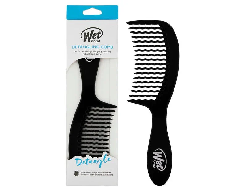 WetBrush Pro Basin Comb Detangler - Black - Image 2