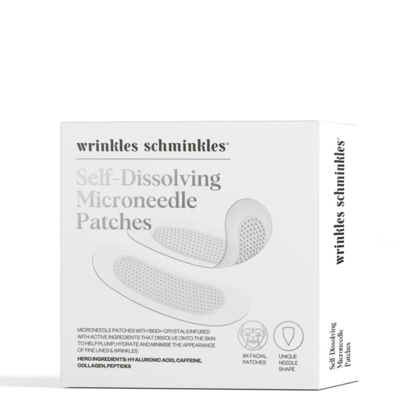 Wrinkles Schminkles Self-Dissolving Microneedle Patches - 4 Pack